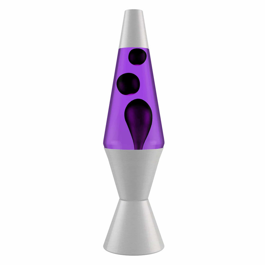 14.5’’ LAMP – BLACK & PURPLE B0
